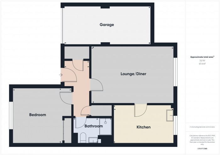 Floorplan for Flat 16, TA6