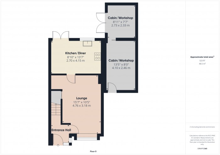 Floorplan for 21 Grebe Close, TA6