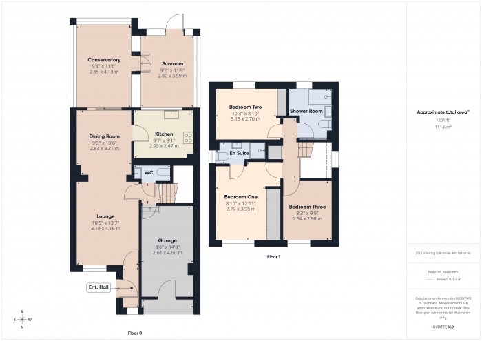 Floorplan for 20 Stanley Close, TA6