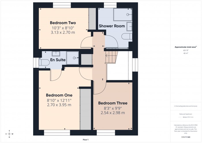 Floorplan for 20 Stanley Close, TA6