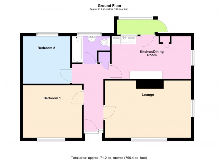 Floorplan for 2 Load Pool, TA7