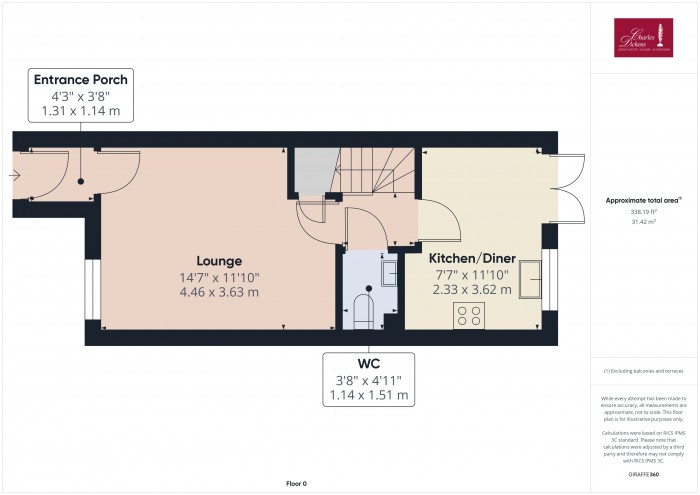 Floorplan for 3 Tanner Road, TA6
