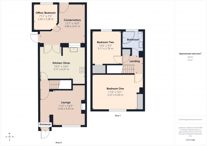 Floorplan for 7 Millbay, TA6