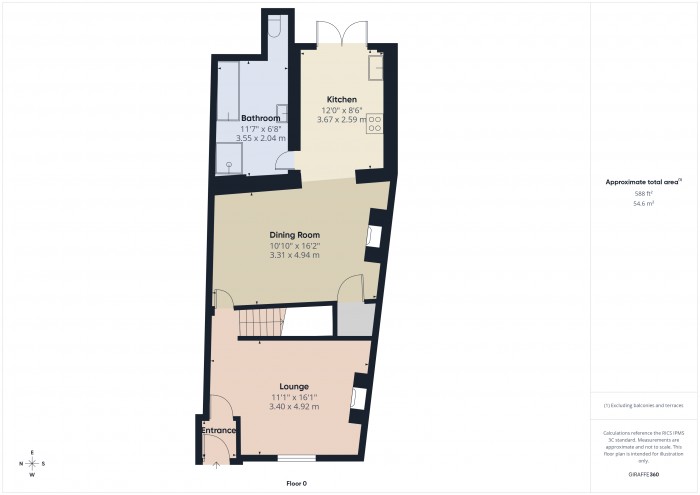 Floorplan for 64 Polden Street, TA6