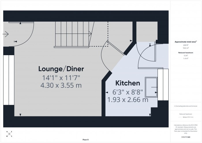Floorplan for 6 Ivygrove Close, TA6