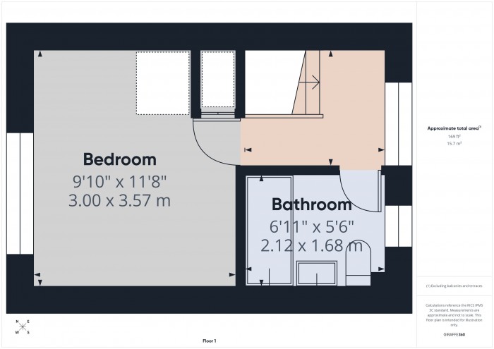 Floorplan for 6 Ivygrove Close, TA6