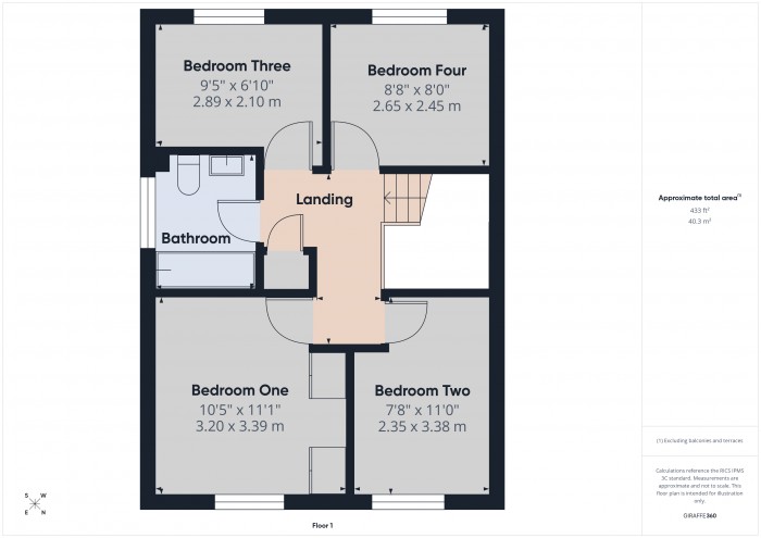 Floorplan for 3 Windsor Road, TA6