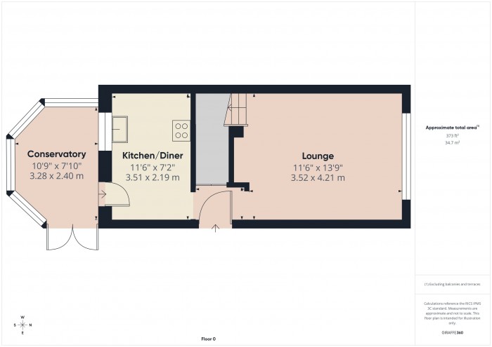 Floorplan for 11 Grebe Road, TA6
