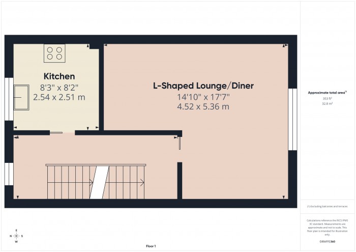 Floorplan for 12 Anson Way, TA6