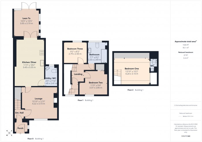 Floorplan for 145 Kendale Road, TA6
