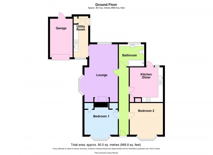 Floorplan for The Firs, TA6