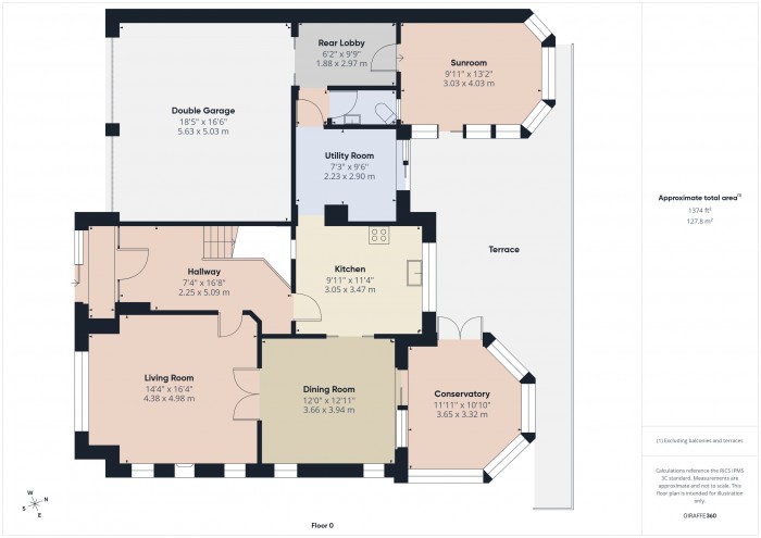 Floorplan for 128 Wembdon Hill, TA6