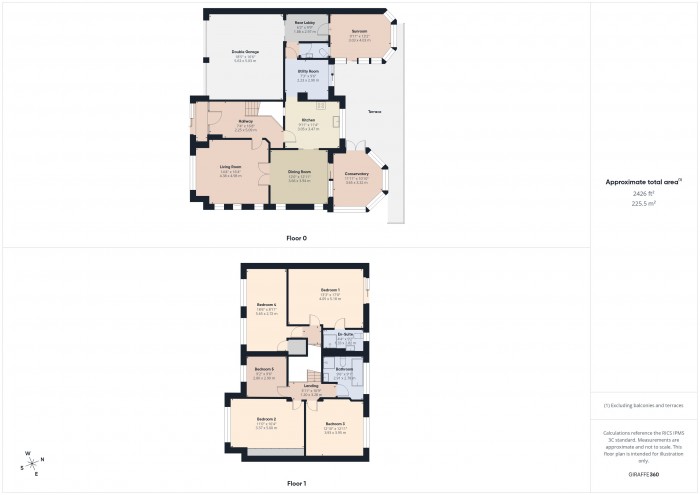 Floorplan for 128 Wembdon Hill, TA6