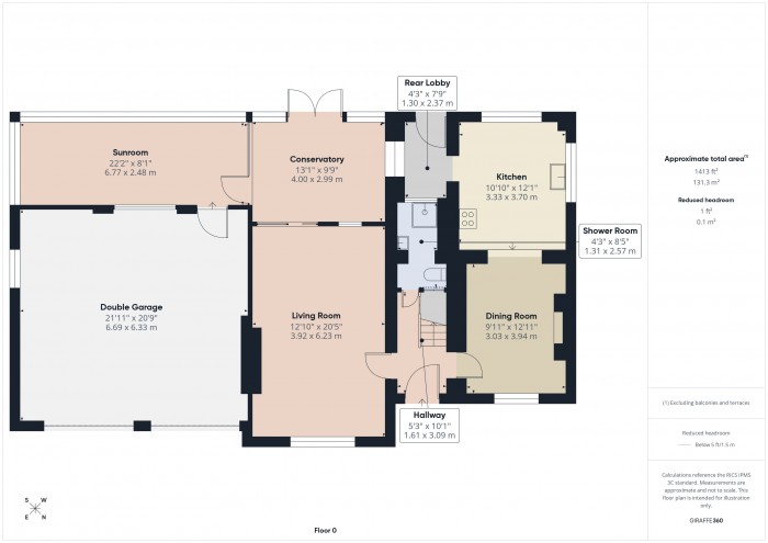 Floorplan for Reservoir House, TA5