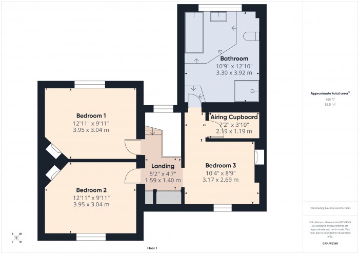 Floorplan for Reservoir House, TA5