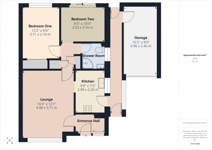 Floorplan for 22 Almond Tree Close, TA6