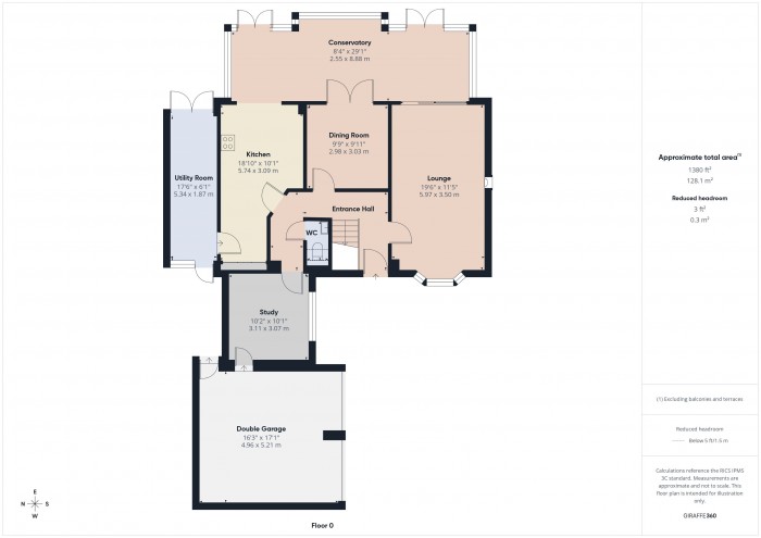 Floorplan for 11 Nicholls Close, TA6