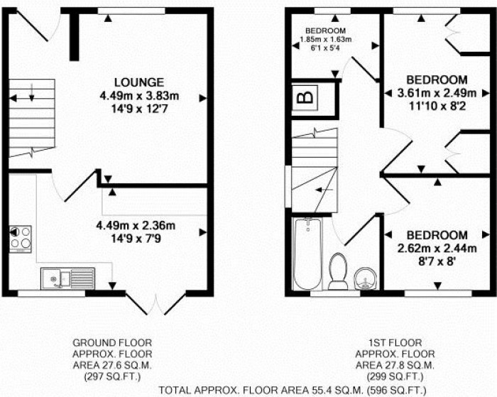Floorplan for 12A Westwood Road, TA6