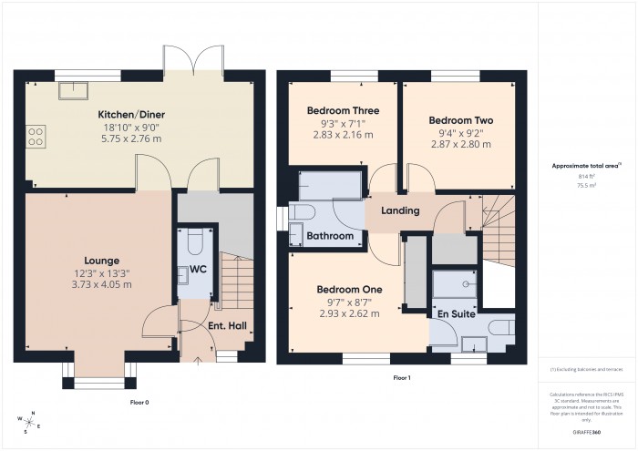Floorplan for 3 Simmental Street, TA6