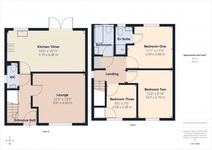 Floorplan for 249 Taunton Road, TA6
