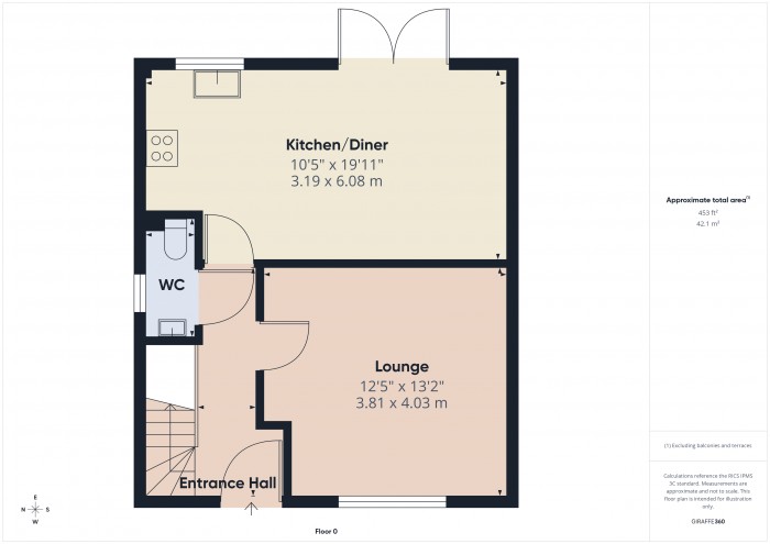 Floorplan for 249 Taunton Road, TA6