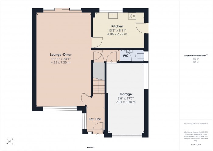 Floorplan for 15 Rosary Drive, TA6