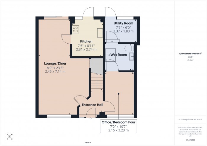 Floorplan for 42 Mayflower Close, TA6