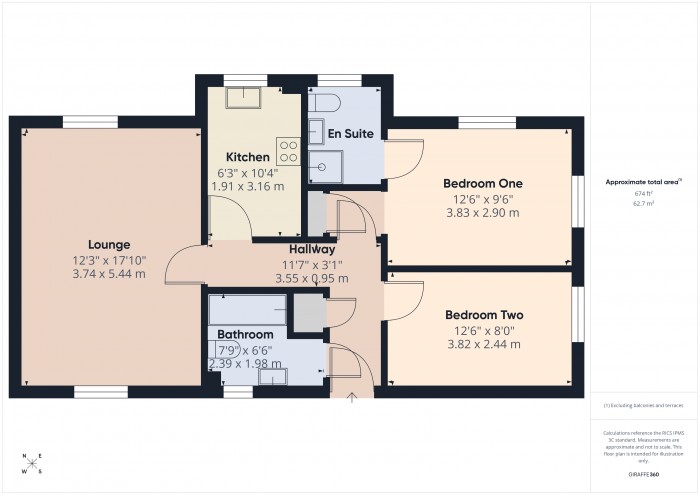Floorplan for 68 Duke Street, TA6
