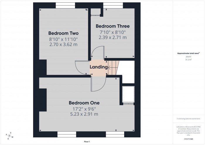 Floorplan for 44 Kidsbury Road, TA6
