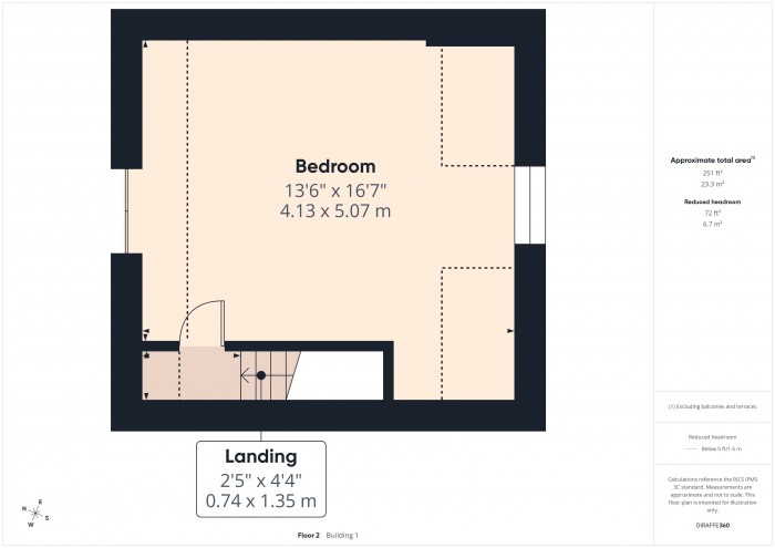 Floorplan for 43 Wembdon Road, TA6