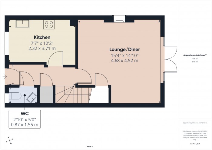 Floorplan for 11 Royal Drive, TA6