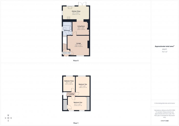 Floorplan for 16 King George Avenue, TA6