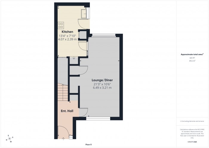 Floorplan for 51 Heathfield Drive, TA2