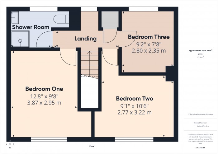 Floorplan for 125 Parkway, TA6