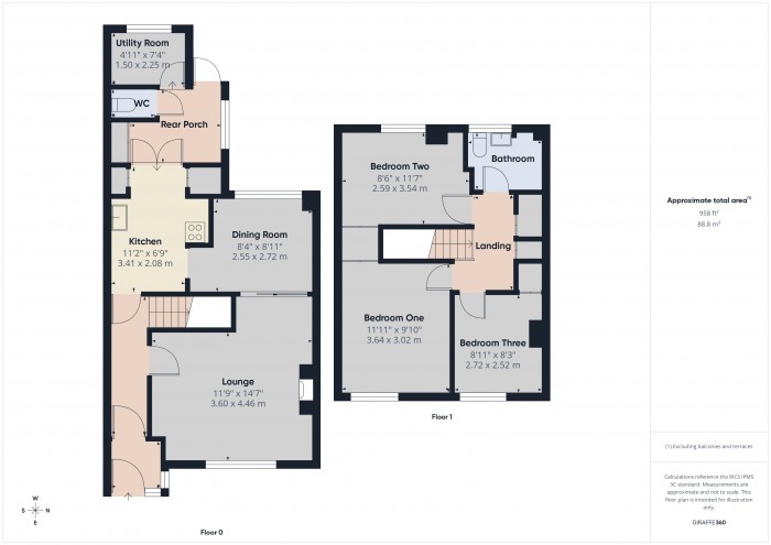 Floorplan for 30 Northbrook Road, TA5