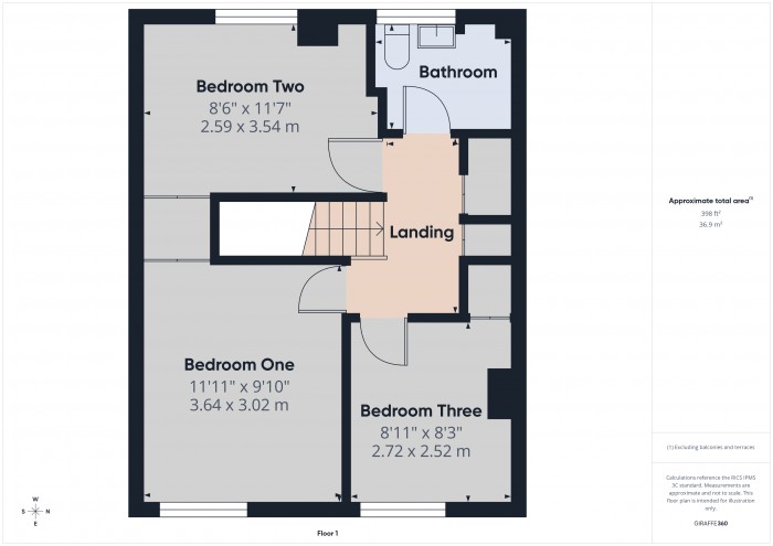 Floorplan for 30 Northbrook Road, TA5