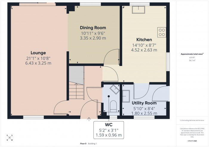 Floorplan for 19 Oak Apple Drive, TA6