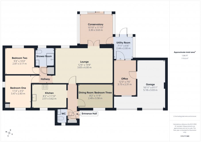 Floorplan for 44 Oaktree Way, TA5