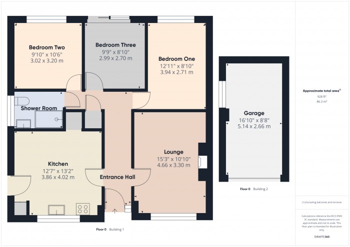 Floorplan for 25 Southview Road, TA7