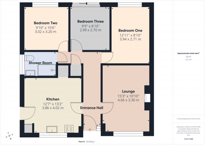 Floorplan for 25 Southview Road, TA7