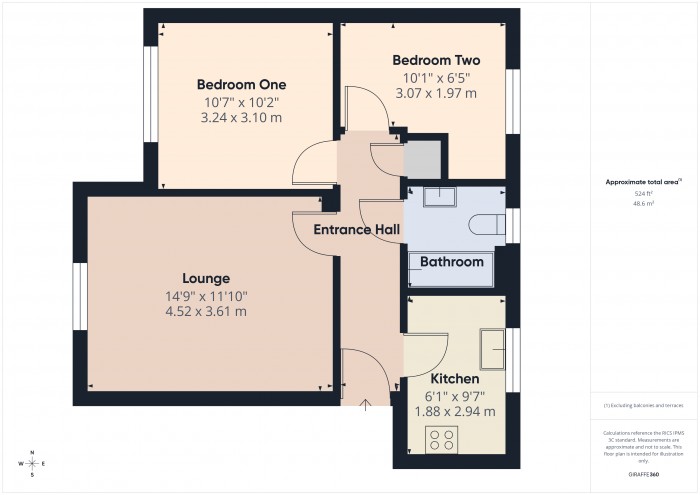 Floorplan for 38 Marsa Way, TA6