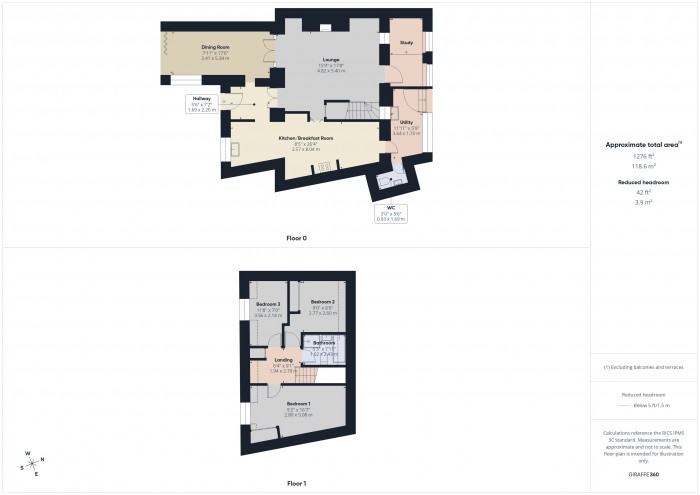 Floorplan for 5A Rye, TA7