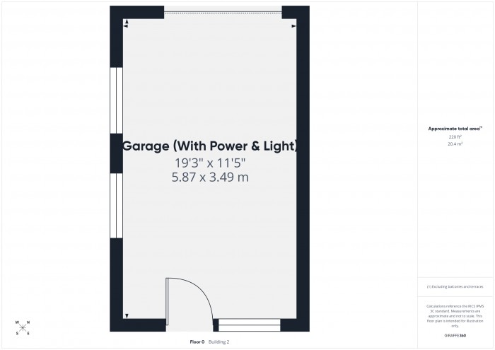 Floorplan for 13 Loxleigh Avenue, TA6
