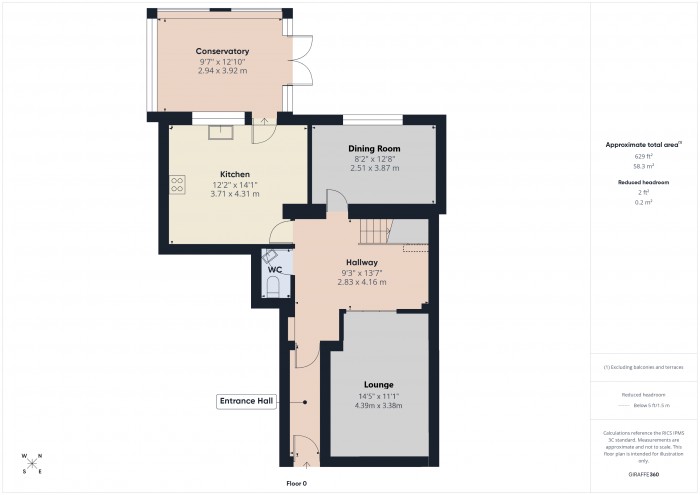 Floorplan for 35 Monmouth Street, TA6