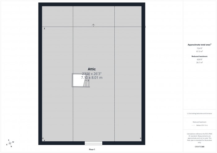 Floorplan for 3 Timberscombe Way, TA6