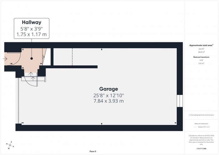 Floorplan for 2 Collingwood Court, TA6