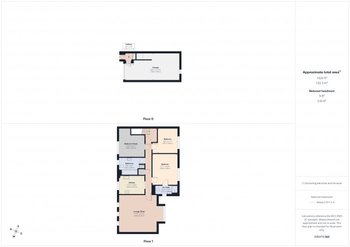 Floorplan for 2 Collingwood Court, TA6