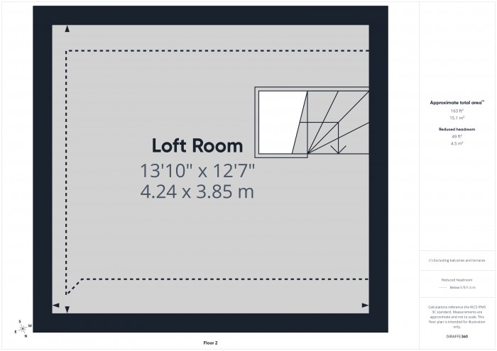 Floorplan for 47 Quantock Road, TA6