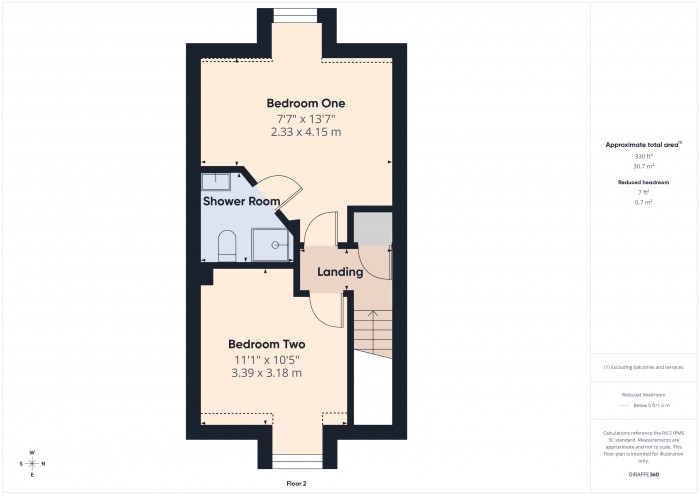 Floorplan for 70 Griffen Close, TA6
