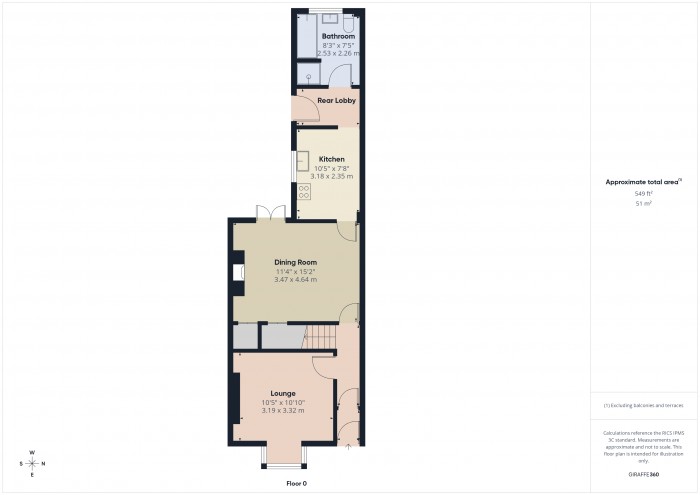 Floorplan for 35 Chilton Street, TA6